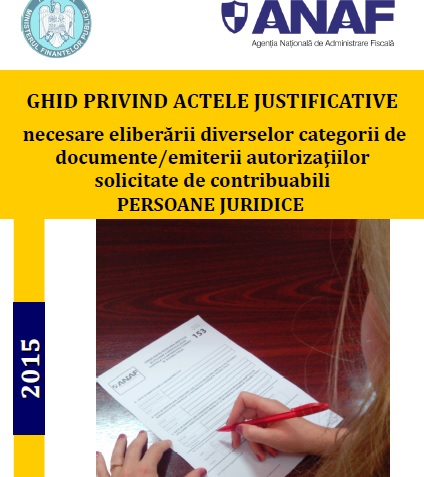 S-au publicat ghidurile ANAF pentru firme si persoane fizice, necesare la eliberarea autorizatiilor. Descarca documentele