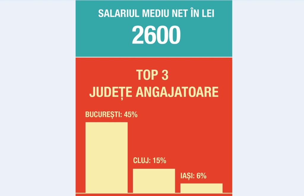 In Romania sunt 75.000 de angajati in sectorul IT. Numarul de companii este de 14.000 - studiu