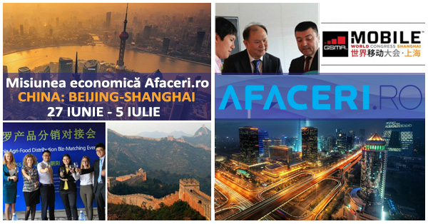 Afaceri.ro invita in China exportatori si producatori din IT, Telecom si alte domenii. Participare gratuita la Mobile World Congress