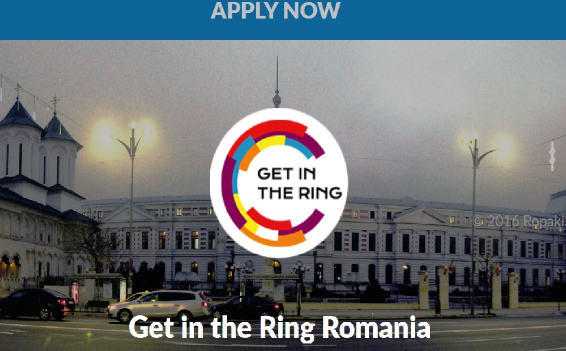 Termen: Se fac inscrieri pentru premii de 5.000 Euro, in competitia Get in the Ring Romania, pentru noi afaceri in IT, arta, design si alte domenii creative