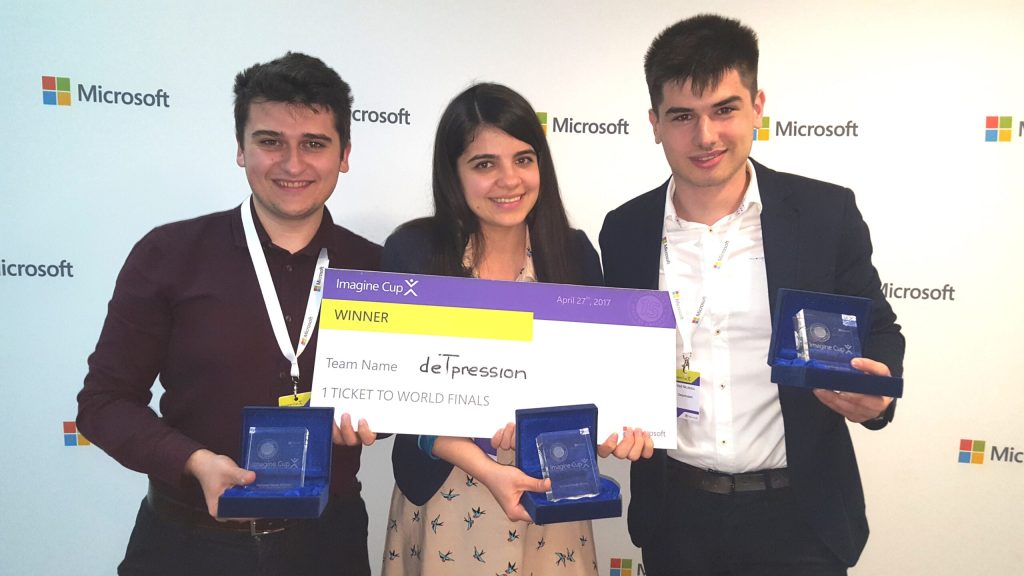 Trei studenti de la Politehnica din Bucuresti participa in SUA la finala celui mai mare concurs de inovatie Microsoft