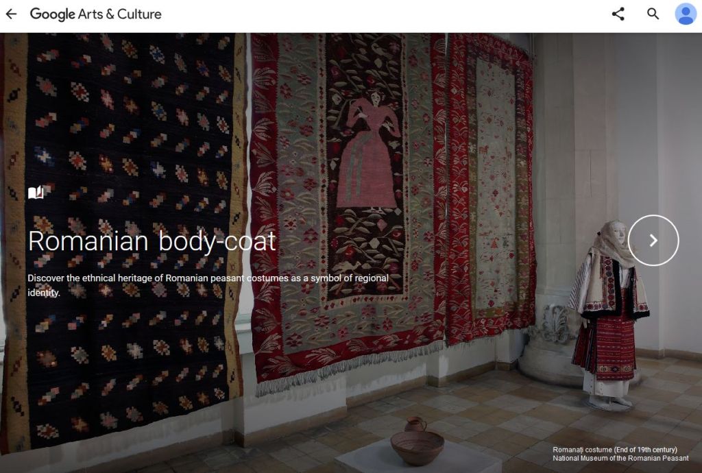 FOTO Google pune ia romaneasca alaturi de creatiile lui Gianni Versace
