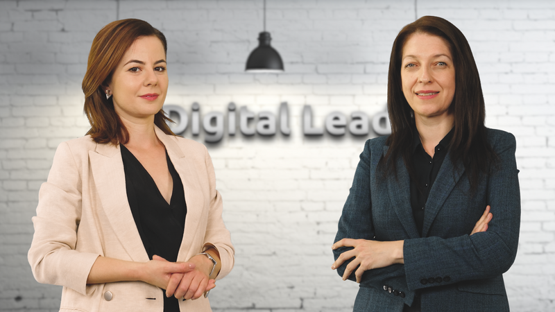 Madalina Stanescu si Cristina Sindile BT Stup invitata la Digital Lead