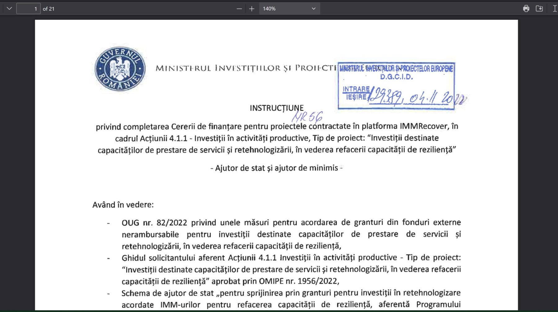 instructiune 56-2022-mutare-poriecte-mysmis-411poc