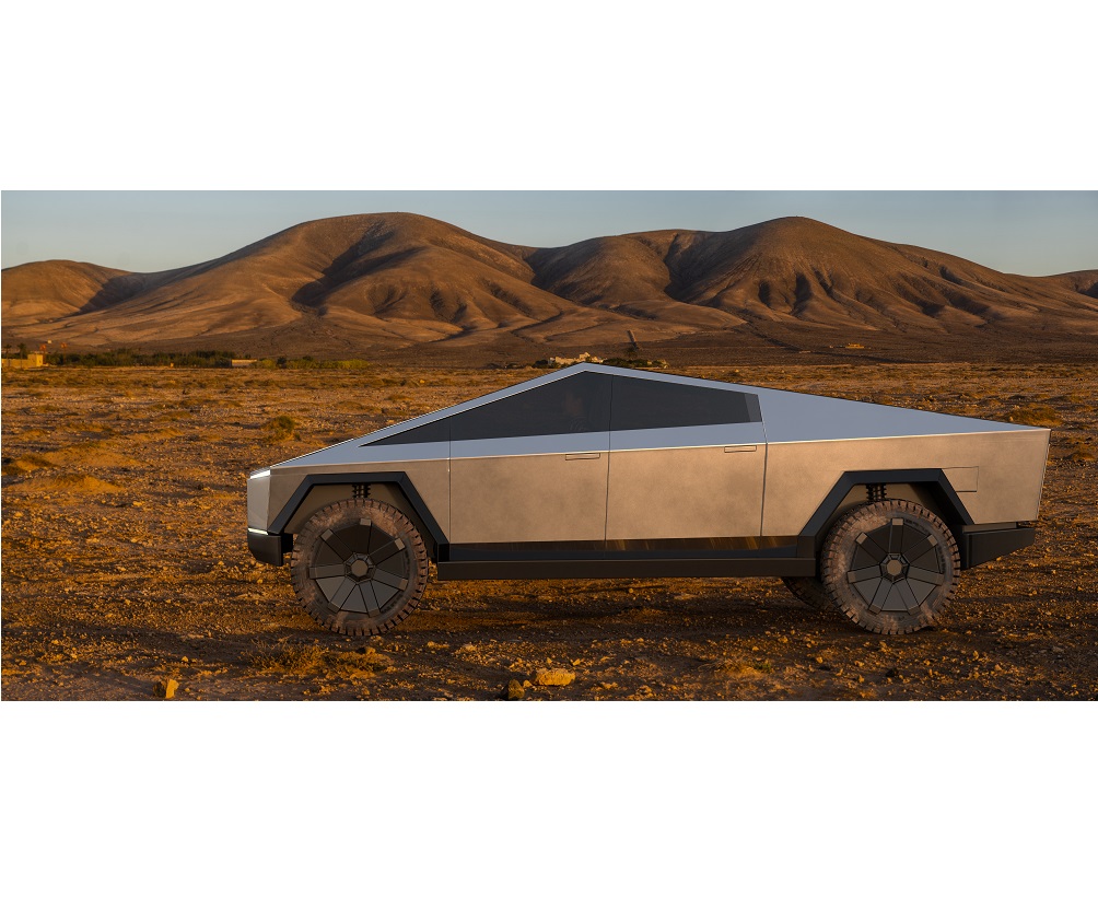 tesla cybertruck-dreamstime
