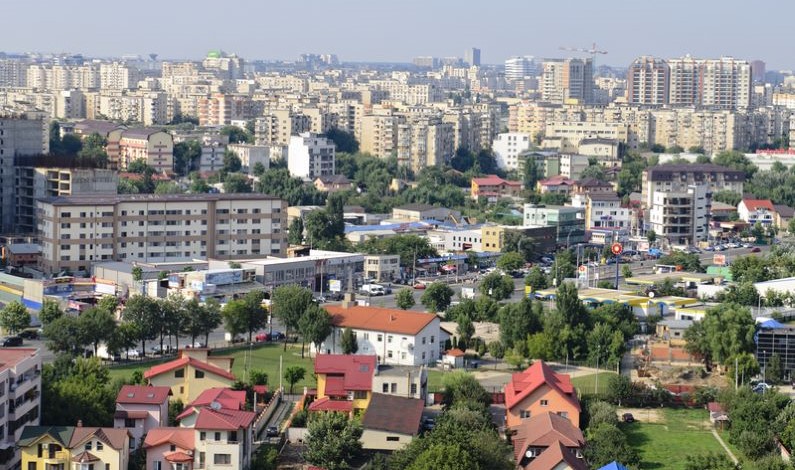 Vedere panoramică a Bucureștiului