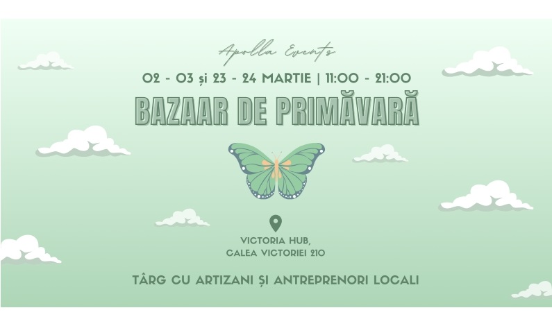 Bazaar de Primăvară, târg pentru antreprenori locali