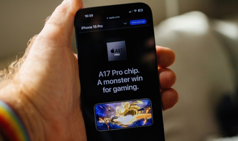 iPhone 15 Pro, cu procesor bun pentru gaming