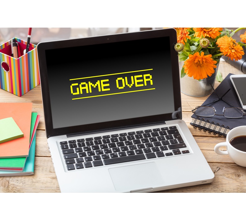 laptop-game over-dreamstime.jpg