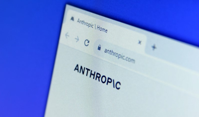 Pagina web Anthropic