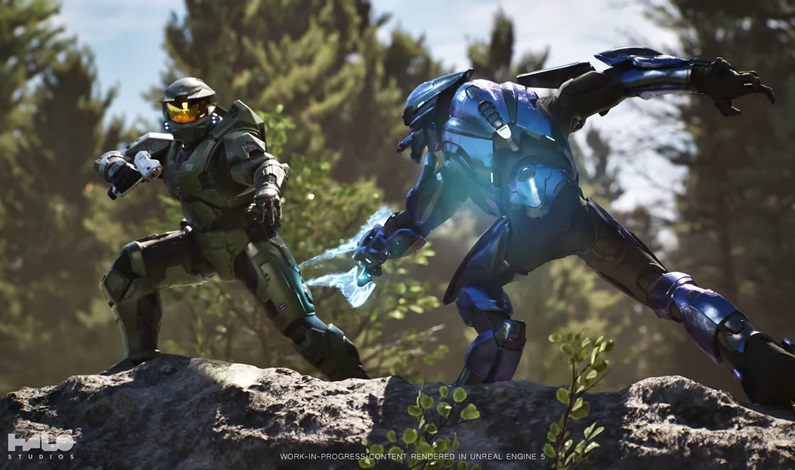 Demo Halo pe Unreal Engine 5