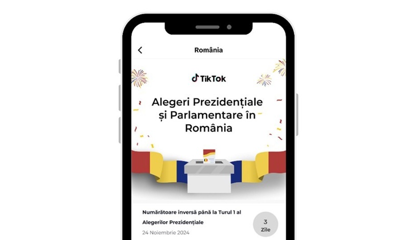 Centrul Electoral de pe TikTok, pentru alegerile din România