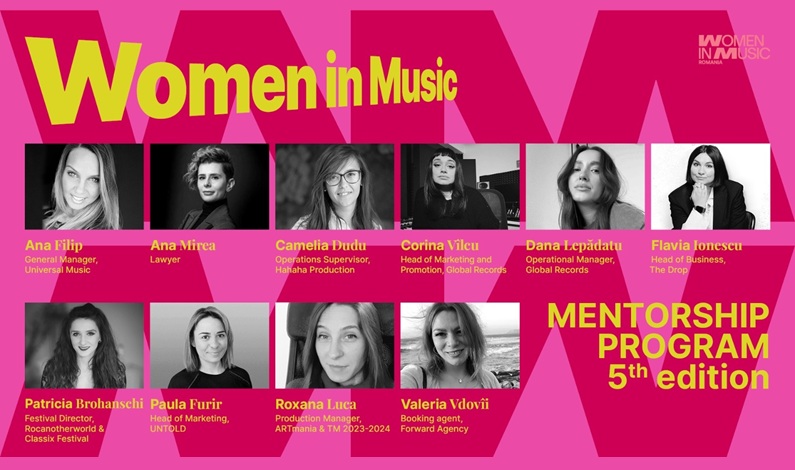 Programul de mentorat Women in Music 2025 România