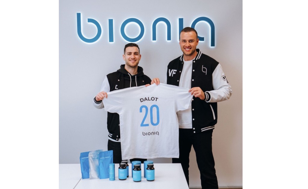 Diogo Dalot și Vadim Fedotov, CEO Bioniq