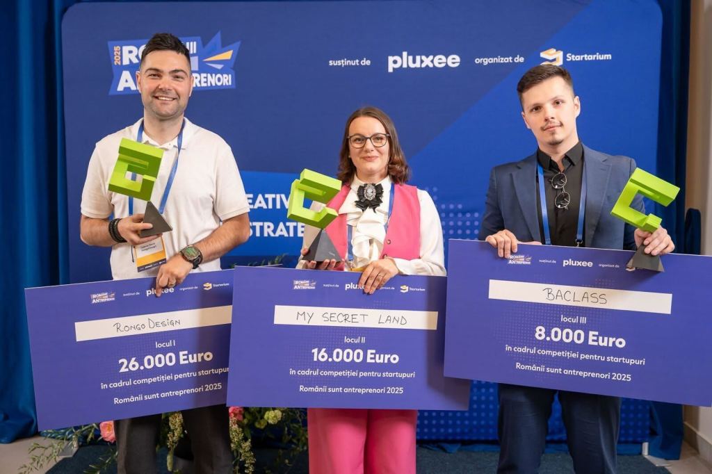 Câștigătorii competiției Românii sunt antreprenori 2025