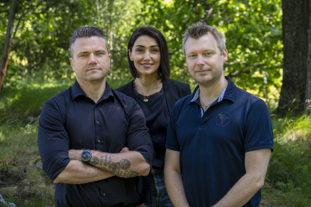 Andrei Boulescu, Nastaran Baleng-Soultani și Mikael Öhman