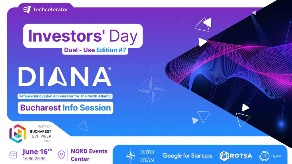 Afiș Techcelerator Investors Day #7