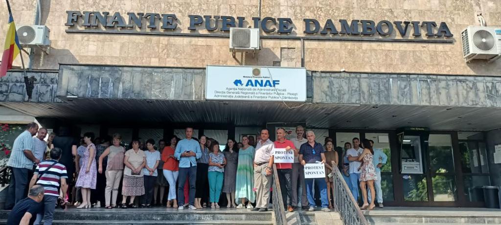 proteste ANAF