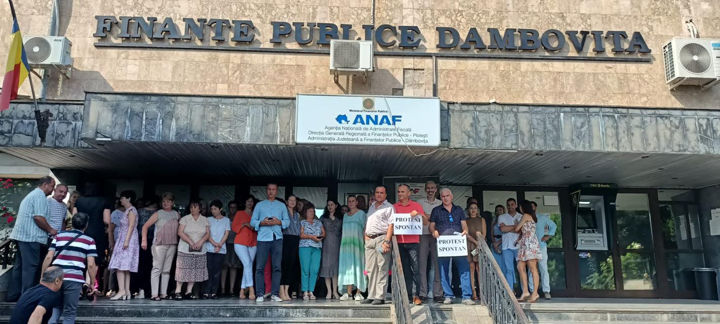 proteste ANAF