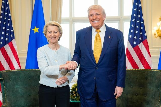 von der Leyen _ Donald Trump
