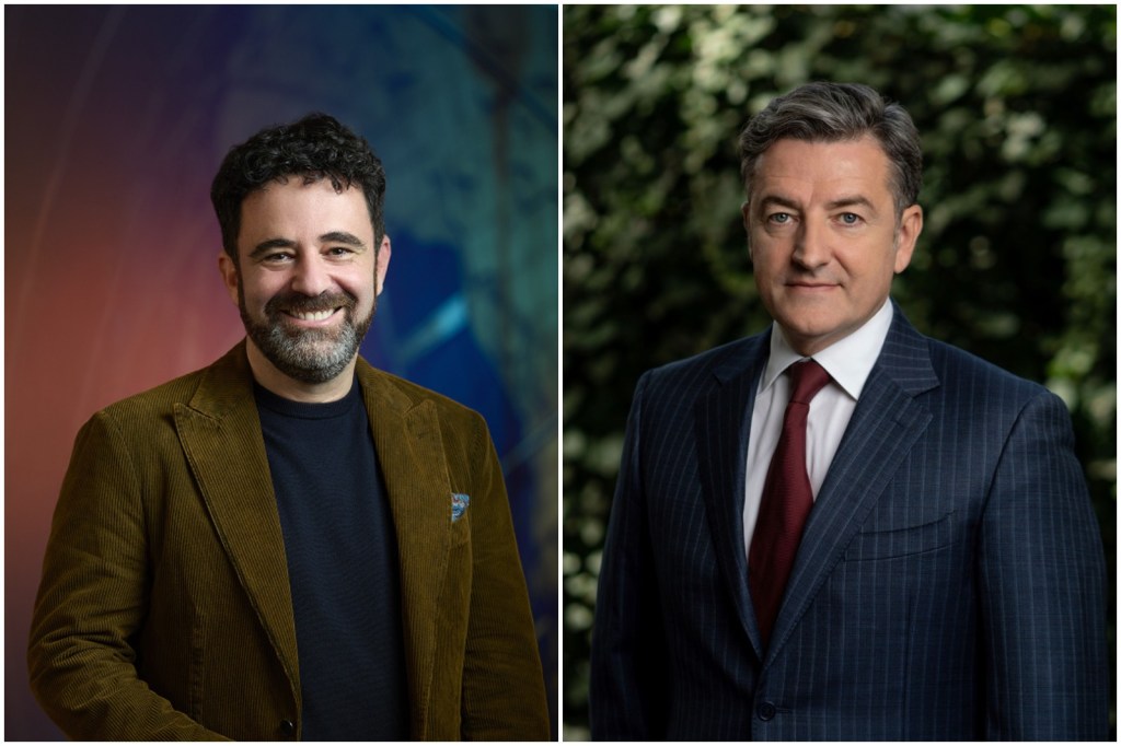 Rudi Vizental, CEO și co-fondator ROCA Investments și Corneliu Bodea, CEO Adrem