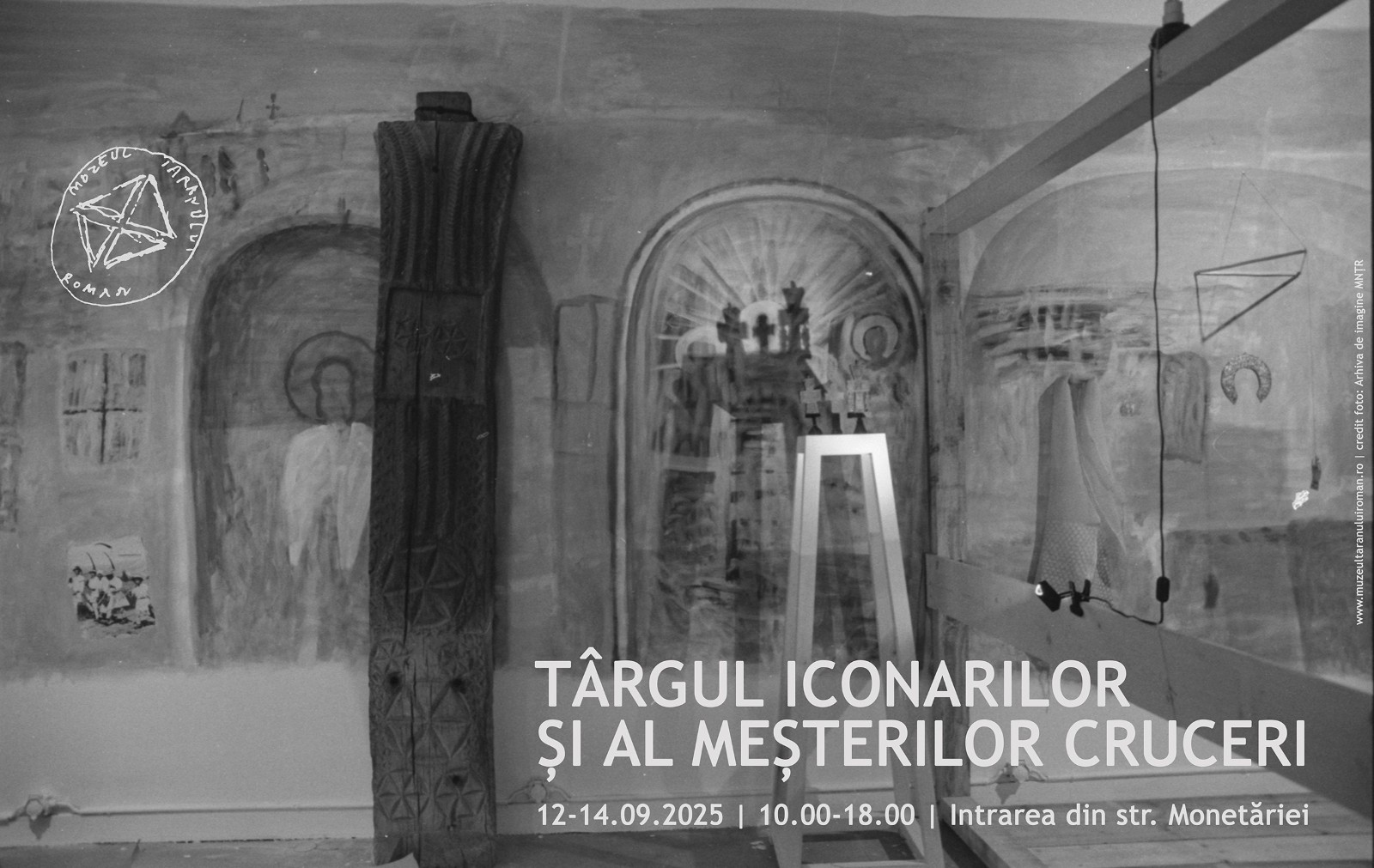 București: Târg-expoziție, cu icoane pictate, cruci și alte obiecte realizate de meșteri români, la Muzeul Țăranului