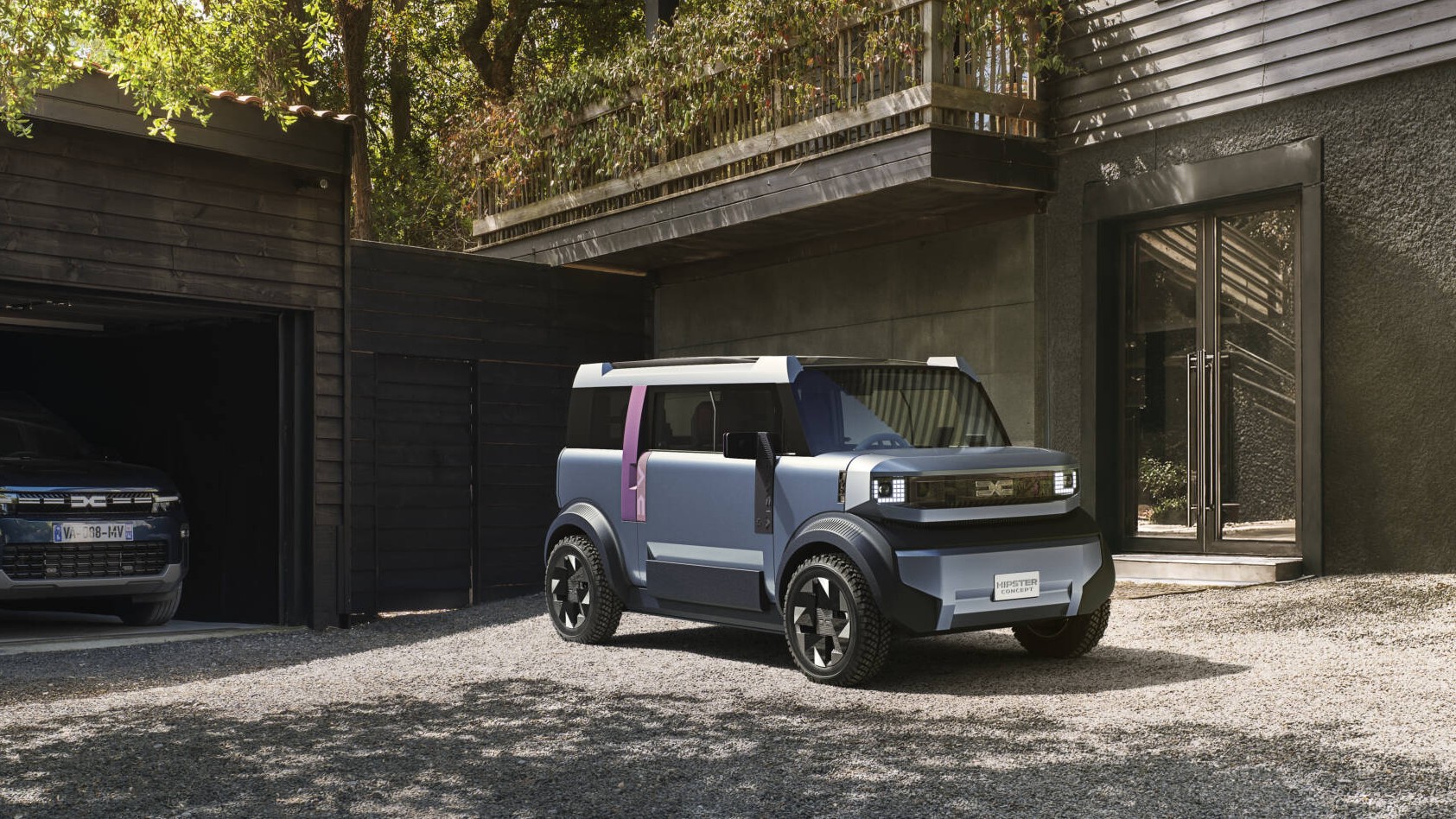 FOTO Dacia a prezentat conceptul de mașină electrică Hipster, mult mai mică și ușoară decât Dacia Spring