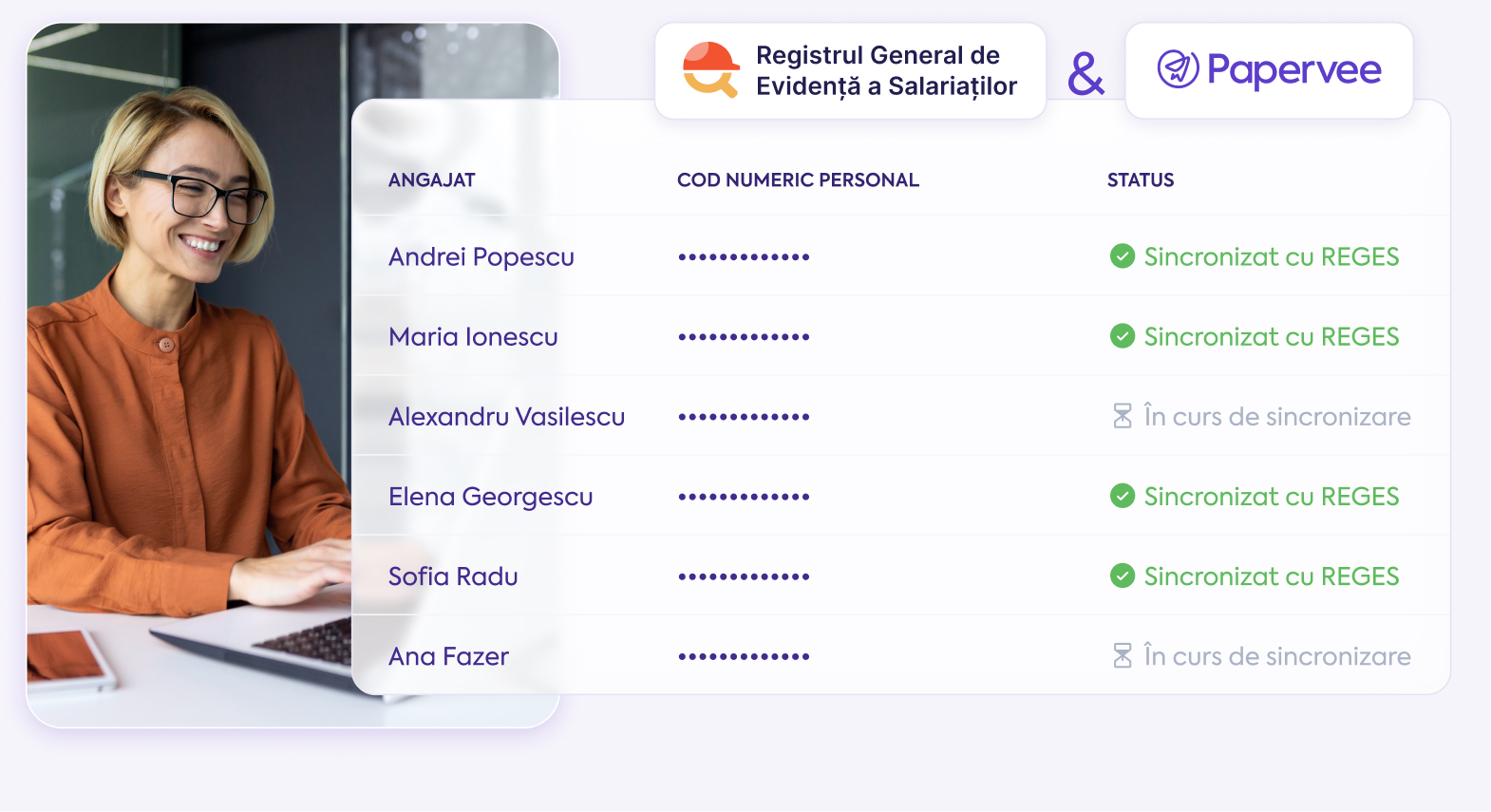 Tranziția de la Revisal la REGES Online devine mult mai simplă cu integrarea dezvoltată de Papervee