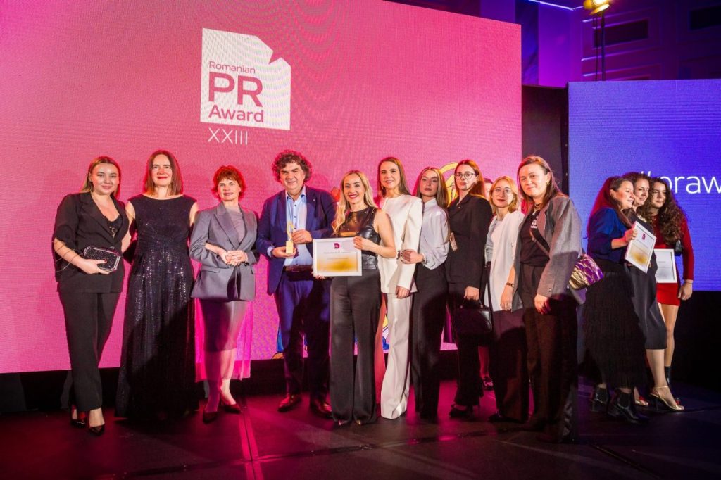 GOLIN a fost desemnată „Agenția de PR a Anului” la cea de-a XXIII-a ediție a competiției Romanian PR Award, în cadrul unei gale festive desfășurate aseară la JW Marriott/FOTO: Facebook Romanian PR Award