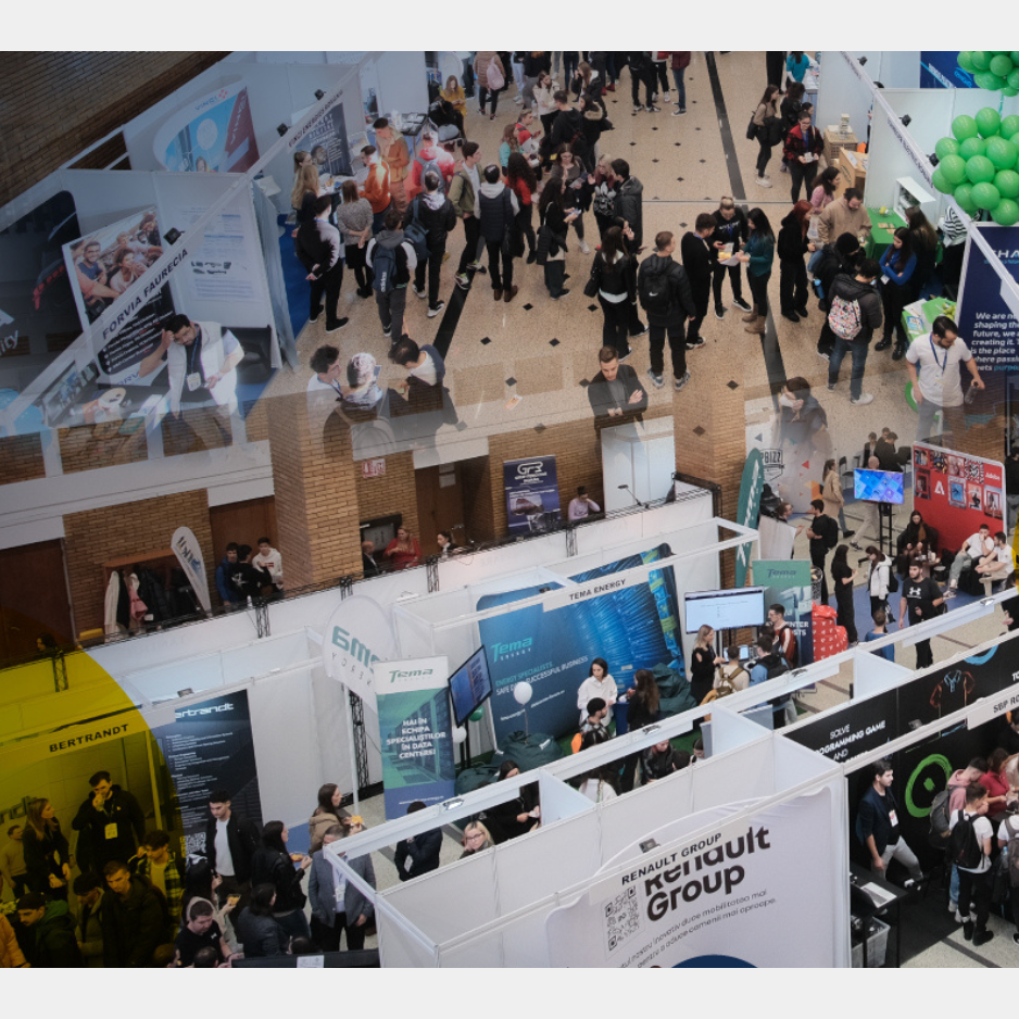 Universitatea POLITEHNICA organizează la București (18-19 noiembrie) și Pitești (20-21 noiembrie) a VIII-a ediție a POLIJobs/FOTO: Universitatea POLITEHNICA