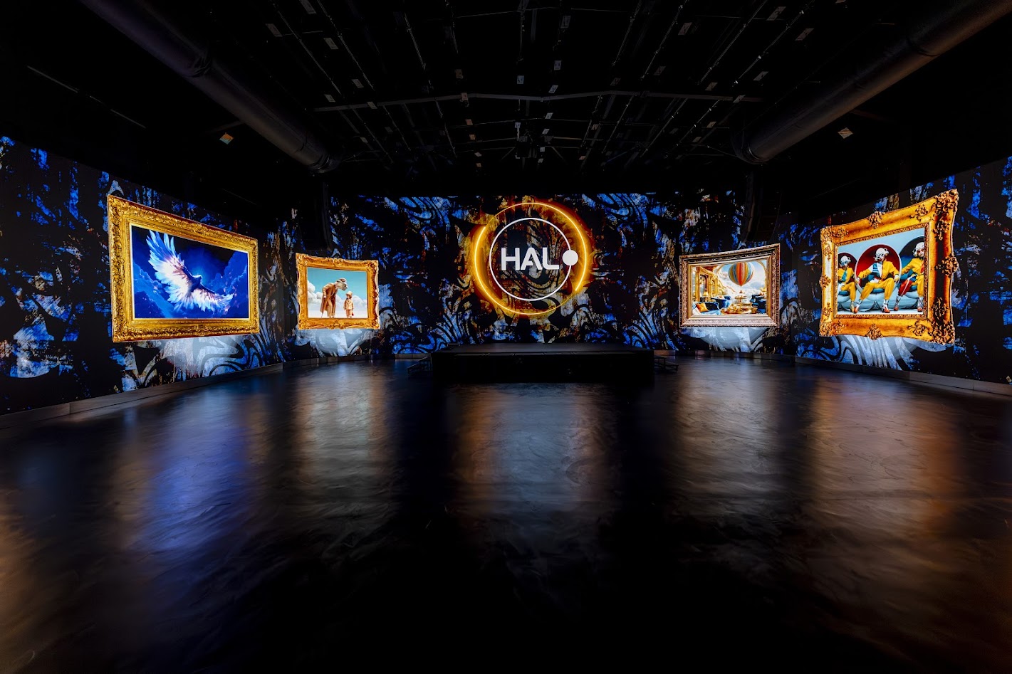 Milioane de pixeli în spațiile Halo Events/FOTO: HALO Events