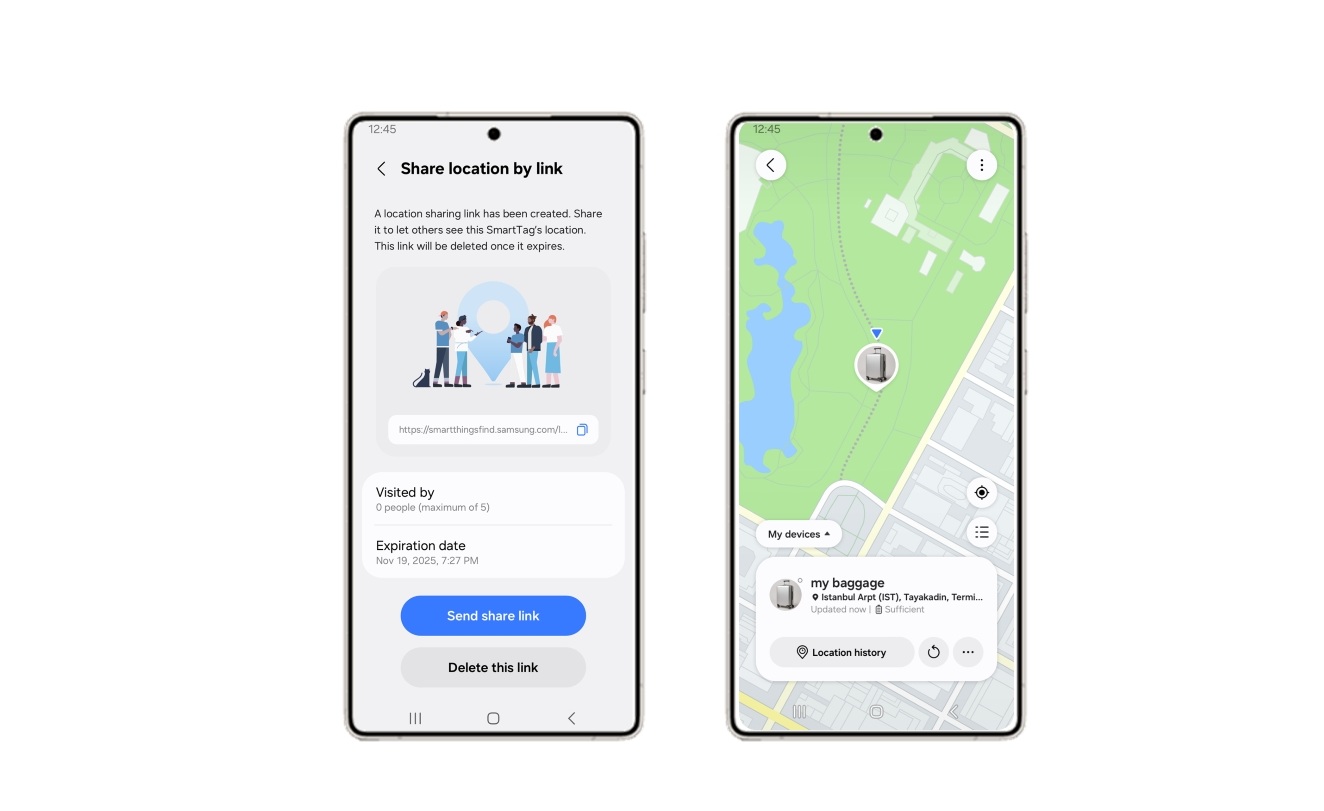 Samsung colaborează cu o companie aeriană pentru un serviciu de localizare a bagajelor pierdute