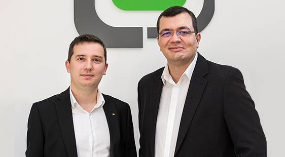 Stefan Axinte si Liviu Sima-fondatorii IT Genetics