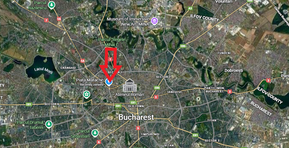 Piața Matache are spații de închiriat pentru comercianți/FOTO: Google Maps