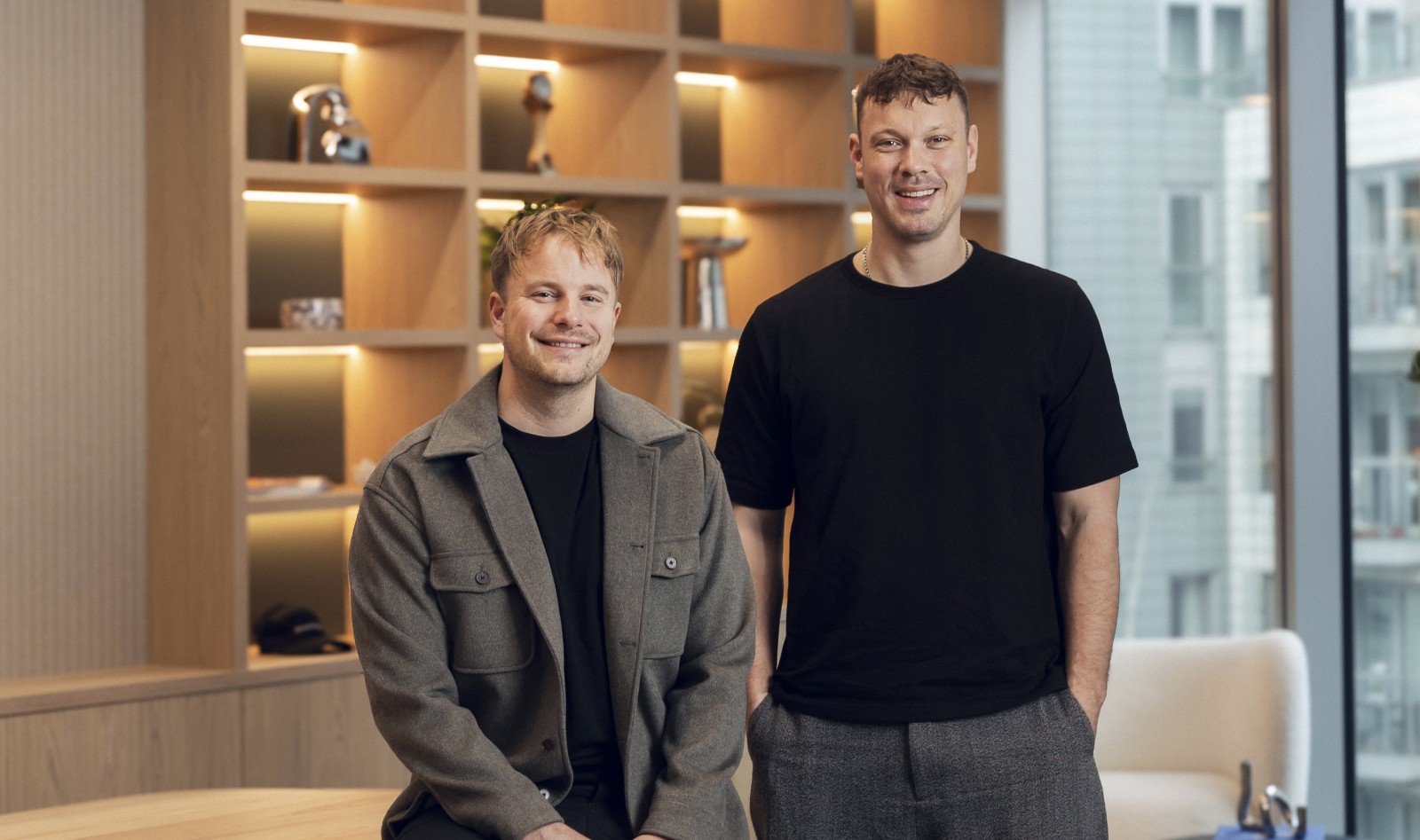 Victor Riparbelli și Steffen Tjerrild, fondatorii Synthesia