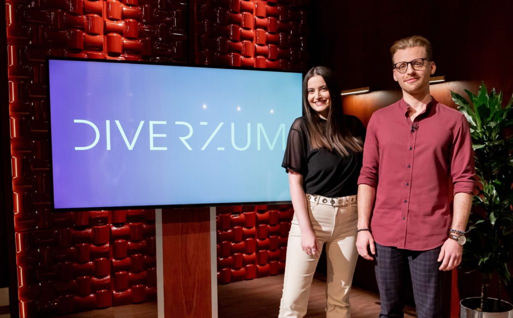 Fanni Gyarmati și Miki László, co-fondatorii Diverzum