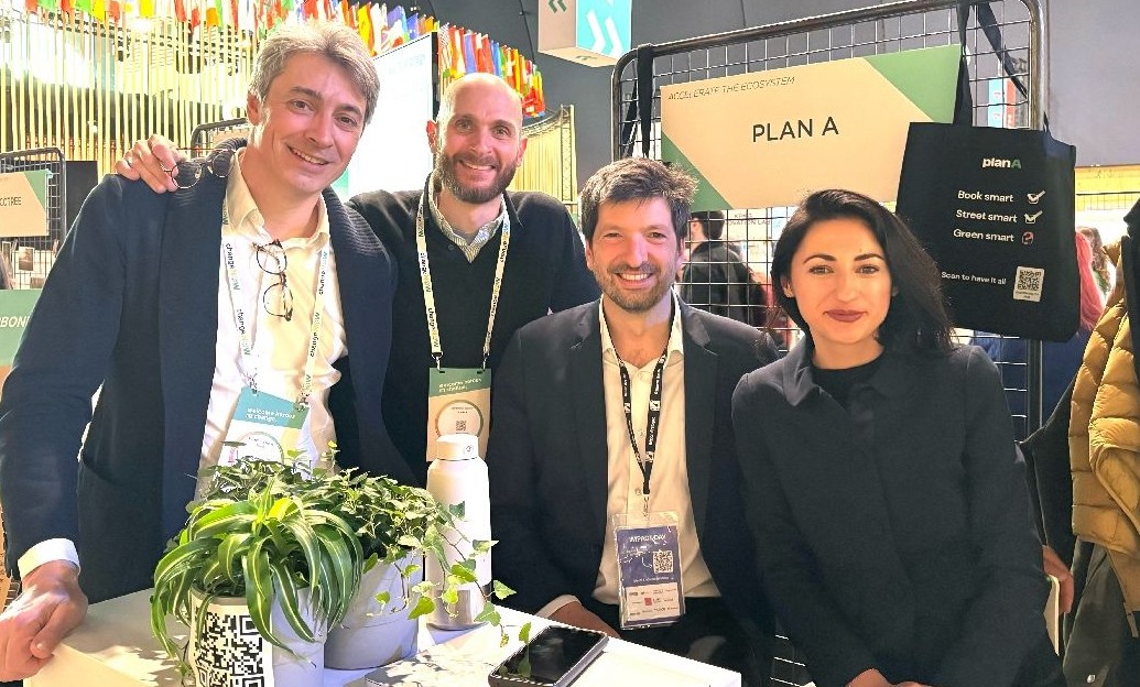 Lubomila Jordanova și echipa Plan A, la evenimentul ChangeNOW