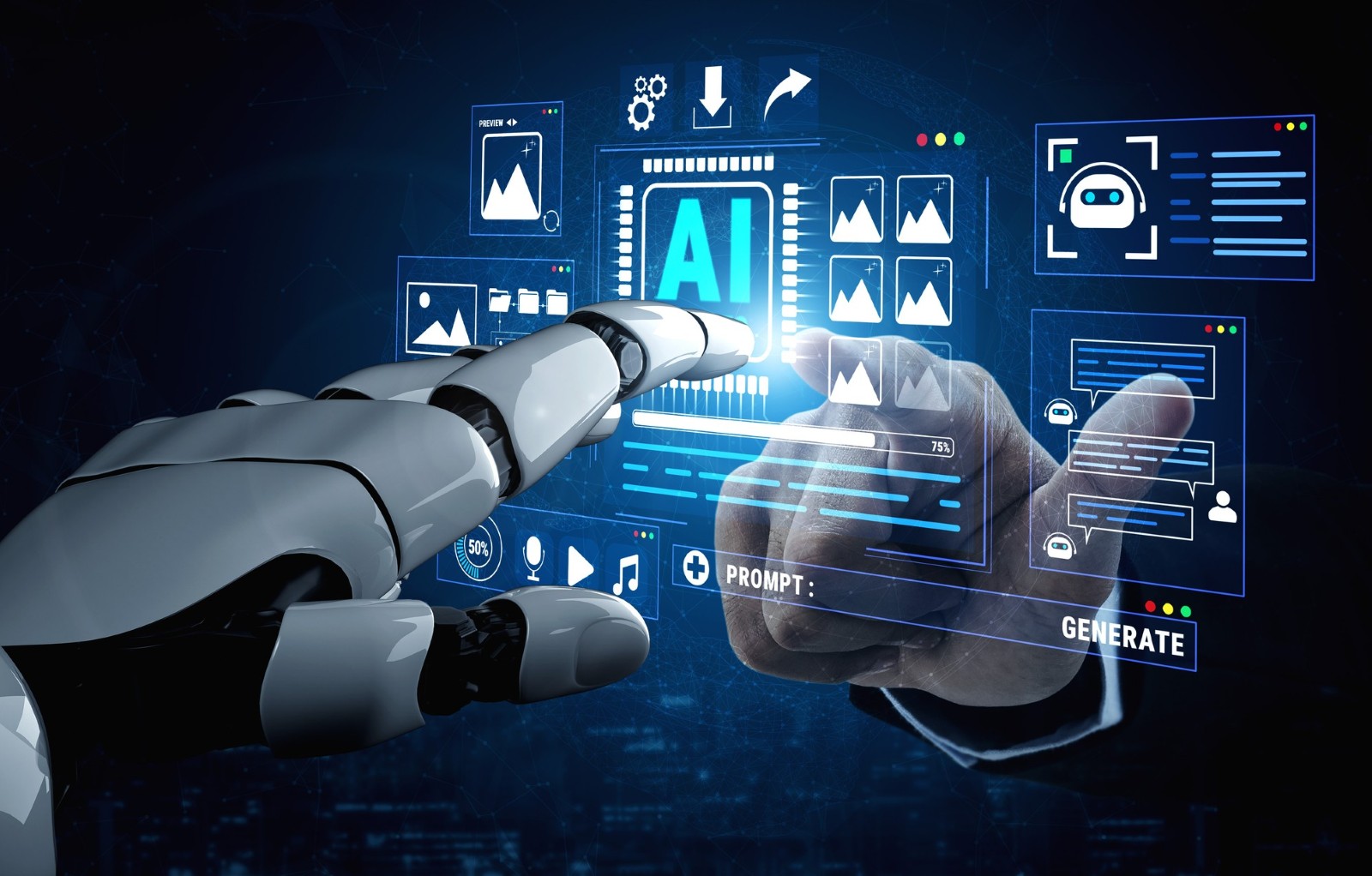 Firmele din România adoptă „angajații digitali”, agenți de inteligență artificială specializați. Care sunt cei mai căutați