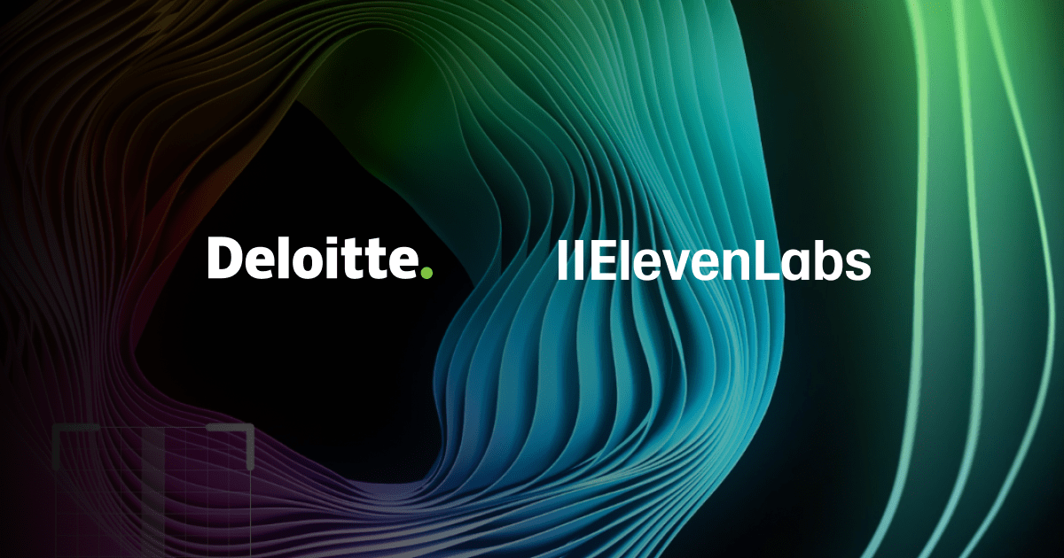 Deloitte colaborează cu startup-ul AI ElevenLabs pentru agenți conversaționali
