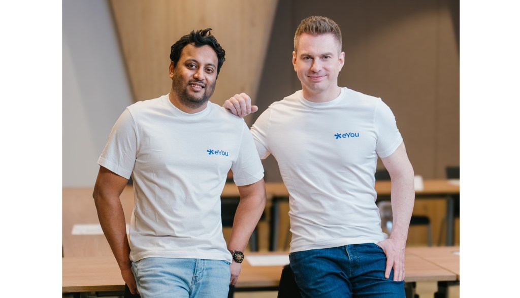 Jasseem Allybokus si Grégoire Vigroux,, fondatorii eYou Social