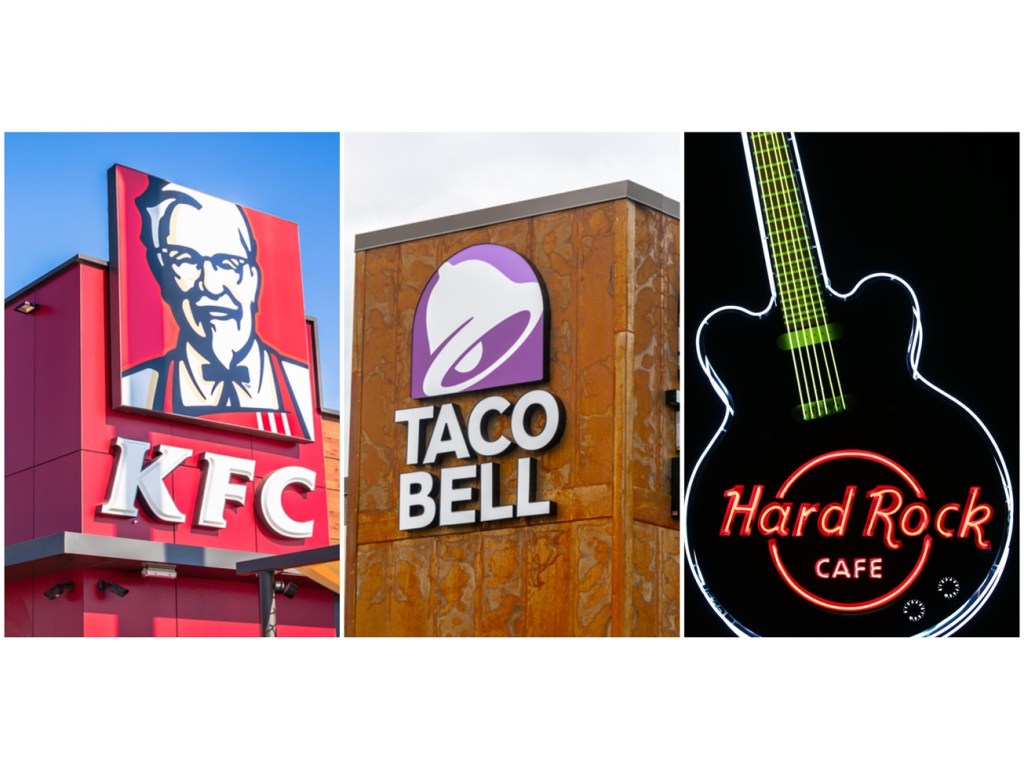kfc_Taco Bell_Hard Rock Cafe