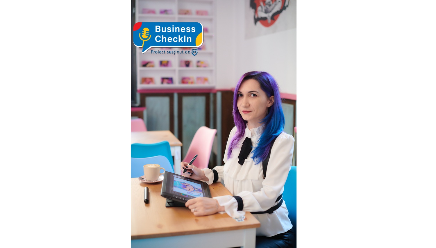 Business CheckIn. De la corporatist la artist: Anca și-a transformat pasiunea în afacere și predă cursuri online de manga