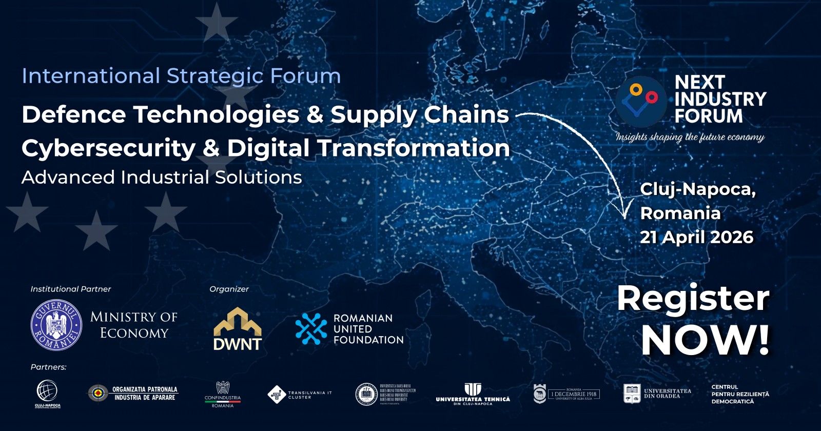 Cluj-Napoca: Eveniment internațional dedicat tehnologiilor de apărare și securității cibernetice