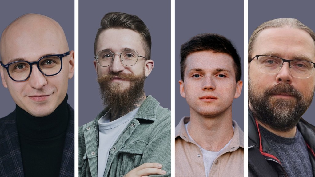 Alexandr Glotov, Aleksandr Riabov, Maksim Makevich și Vladimir Beliaev