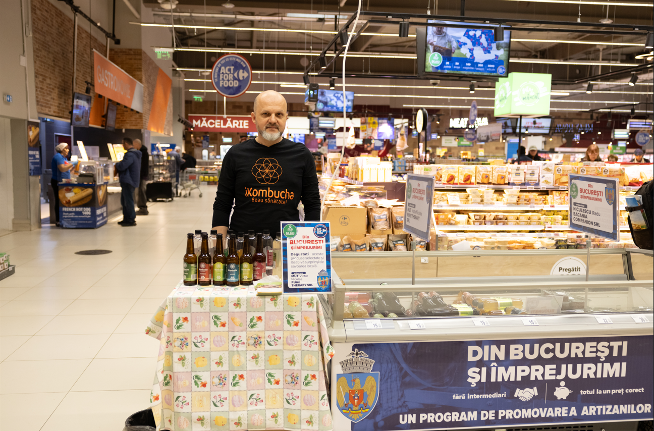 Producătorii locali din Capitală, din Ilfov și din împrejurimi se pot înscrie pentru listarea produselor în magazinele Carrefour