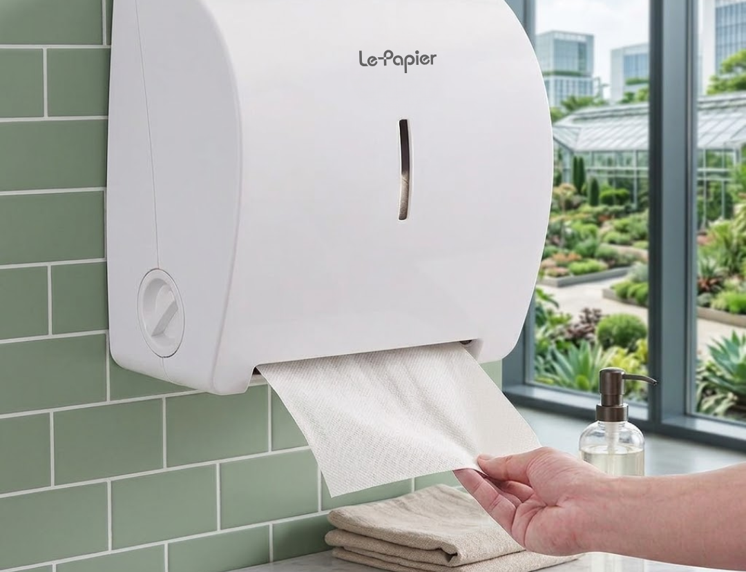 Detaliile care reduc risipa într-o companie: rolul echipamentelor profesionale de tip dispenser hârtie