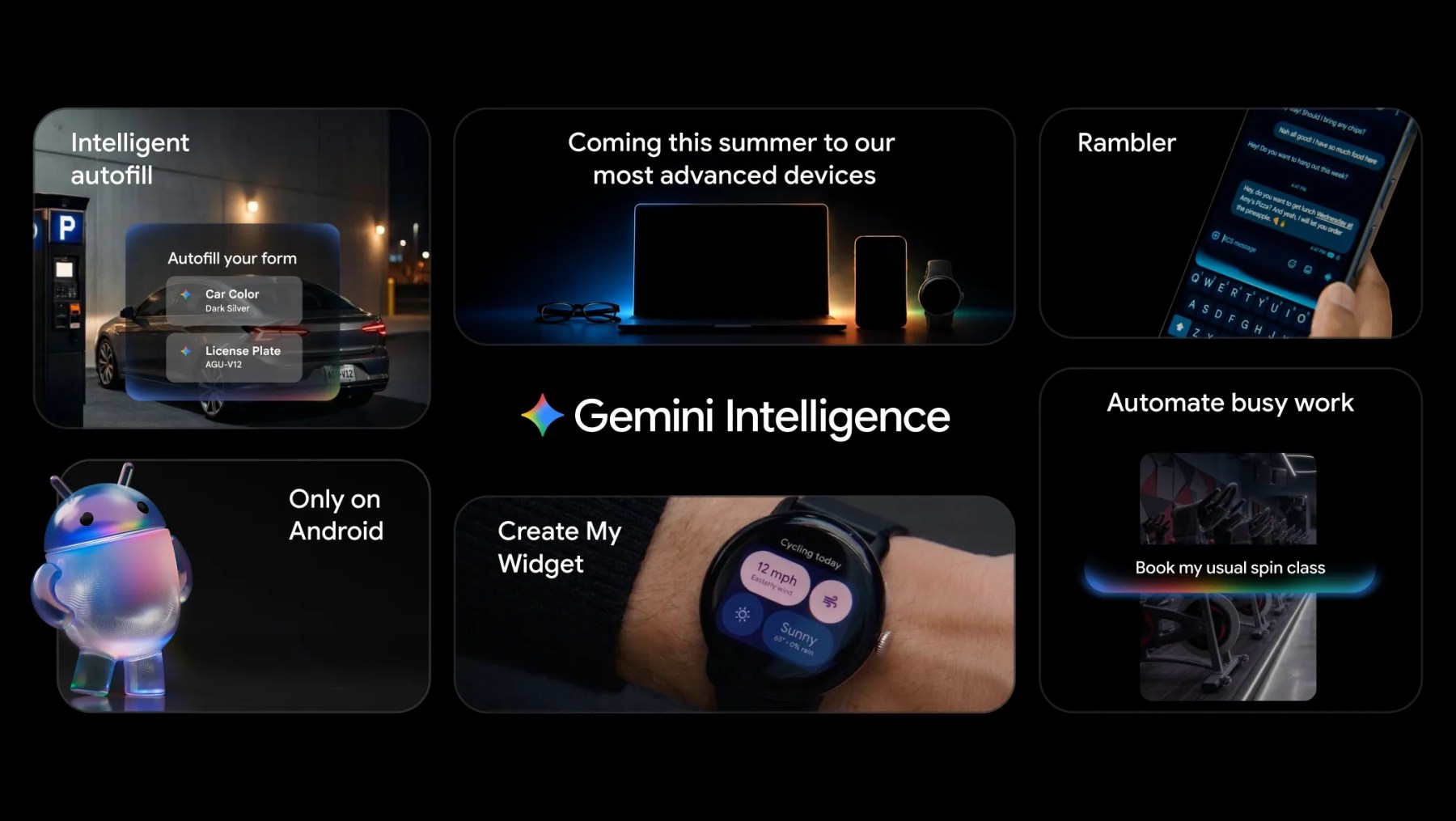 Google grupează noi funcții cu inteligență artificială sub brandul Gemini Intelligence