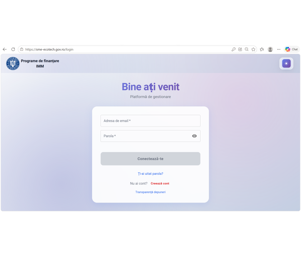 Platforma online SME Eco-Tech