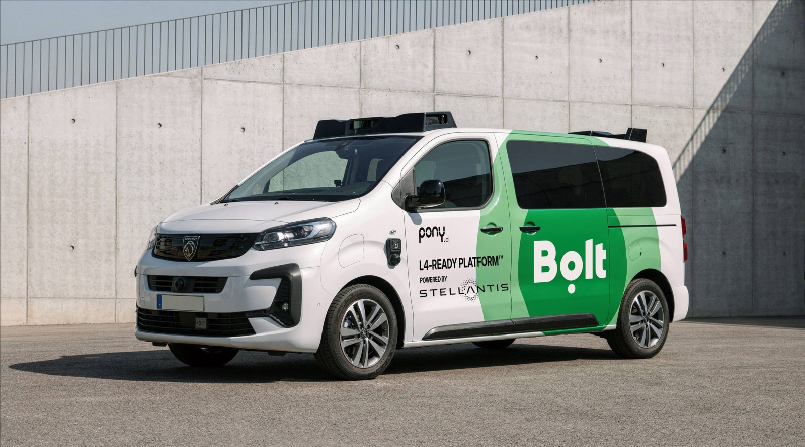 Bolt, Stellantis și Pony.ai încep să testeze mașini autonome în Europa
