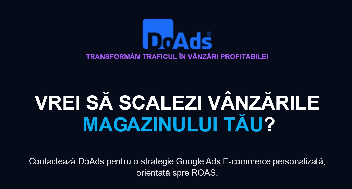 [P] DoAds.ro – A cheltuit 6.000 de lei pe reclame și a recuperat de aproape 4 ori mai mult. Cum a reușit?